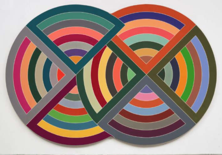 Cuadrados, círculos y semicírculos en la obra de Frank Stella